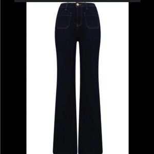 Hale Bob Dark Blue Flare Jeans